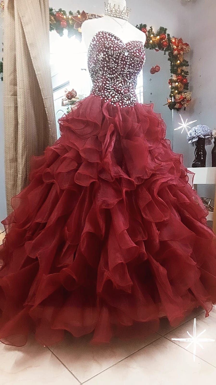 VESTIDO DE QUINCEAÑERA